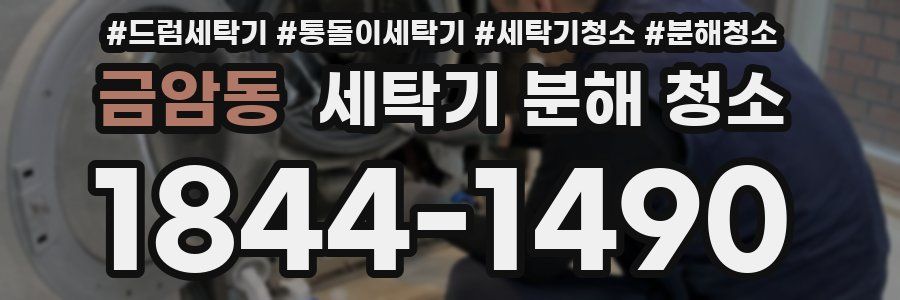 금암동 세탁기 분해 청소