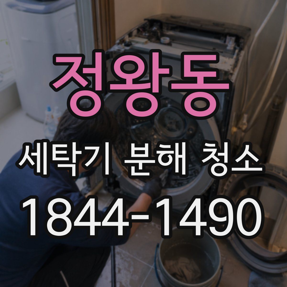 정왕동 세탁기 분해 청소