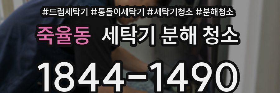 죽율동 세탁기 분해 청소
