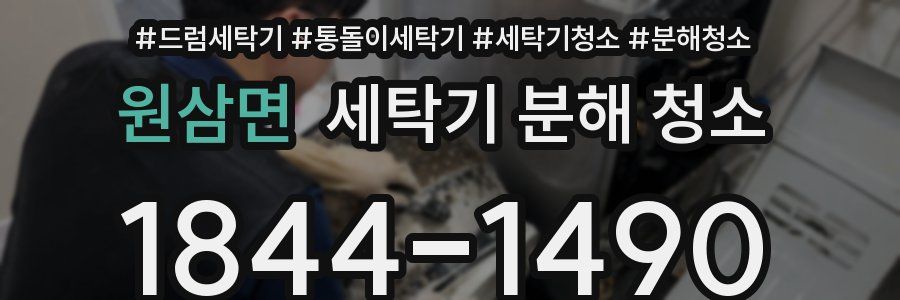 원삼면 세탁기 분해 청소