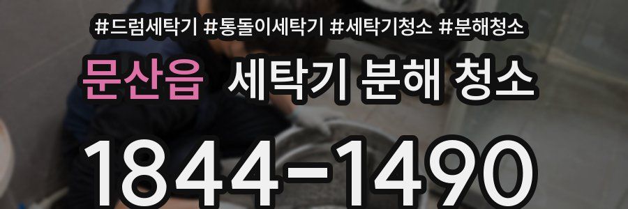 문산읍 세탁기 분해 청소