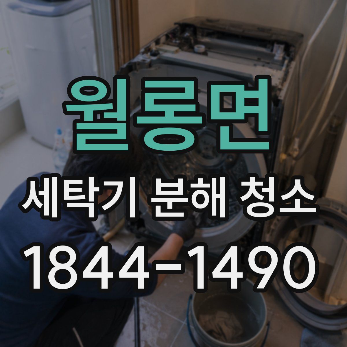 월롱면 세탁기 분해 청소