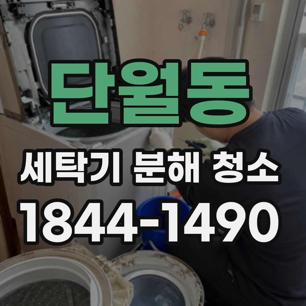 단월동 세탁기 분해 청소