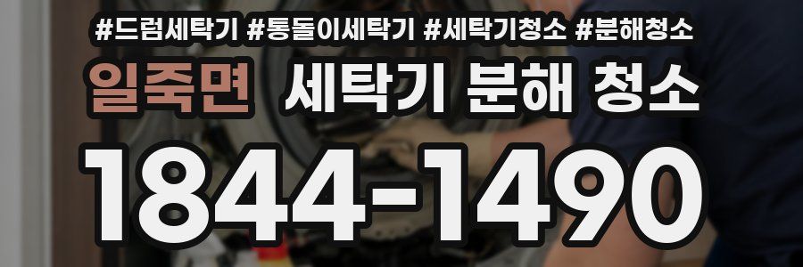 일죽면 세탁기 분해 청소