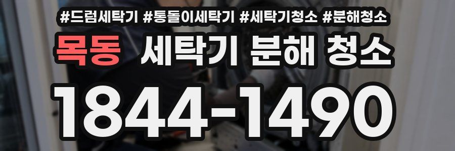 목동 세탁기 분해 청소