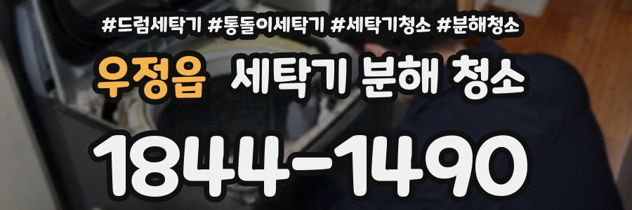 우정읍 세탁기 분해 청소