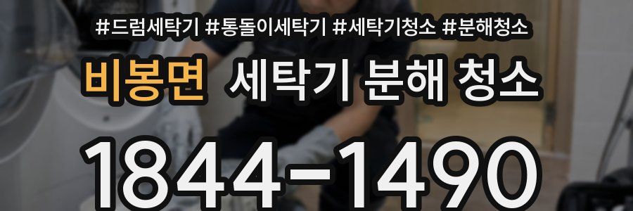 비봉면 세탁기 분해 청소