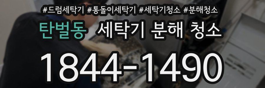 탄벌동 세탁기 분해 청소