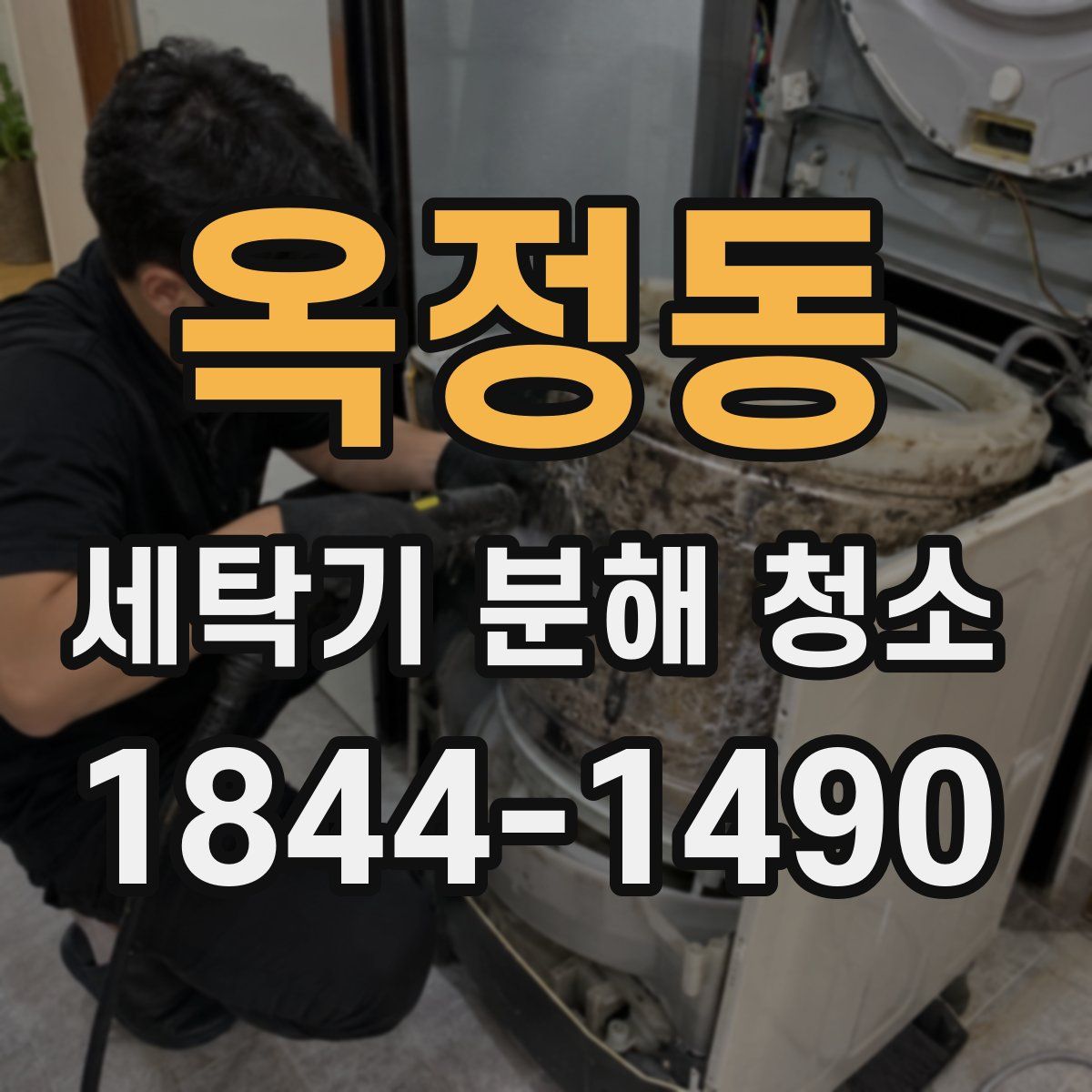 옥정동 세탁기 분해 청소