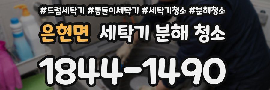 은현면 세탁기 분해 청소