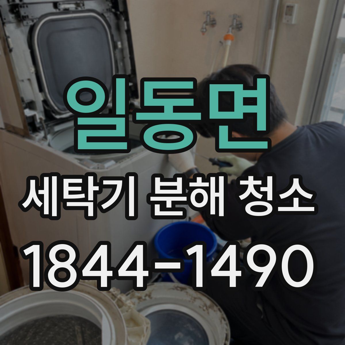 일동면 세탁기 분해 청소
