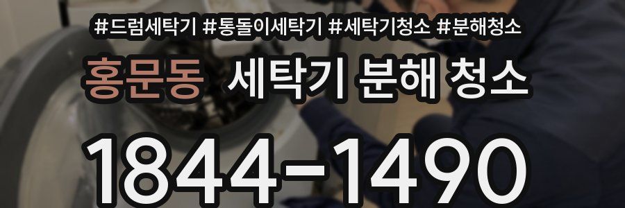 홍문동 세탁기 분해 청소