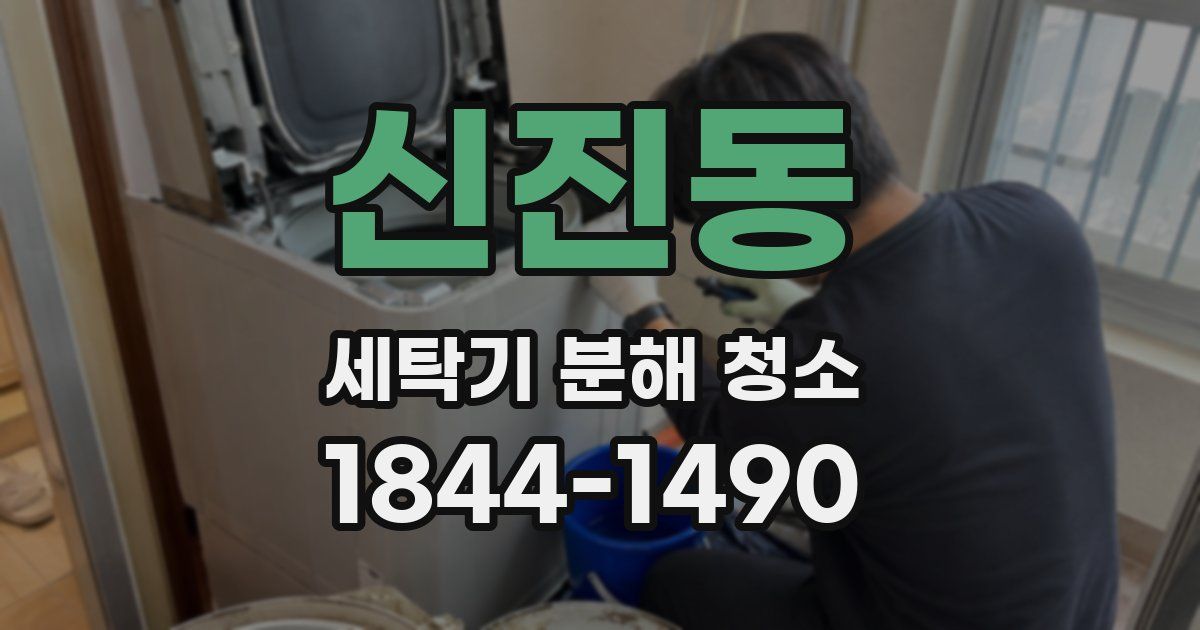 신진동 세탁기 분해 청소