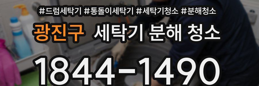 광진구 세탁기 분해 청소