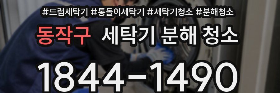 동작구 세탁기 분해 청소