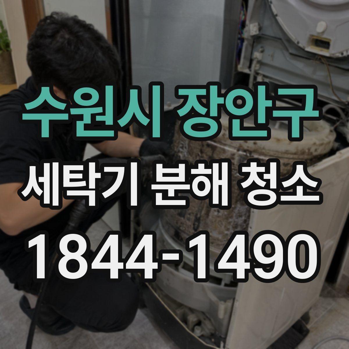 수원시 장안구 세탁기 분해 청소 세탁조와 배수관을 함께 관리해야 하는 이유