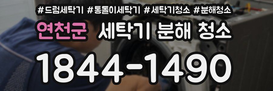 연천군 세탁기 분해 청소
