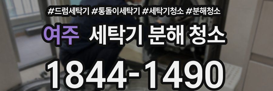 여주 세탁기 분해 청소