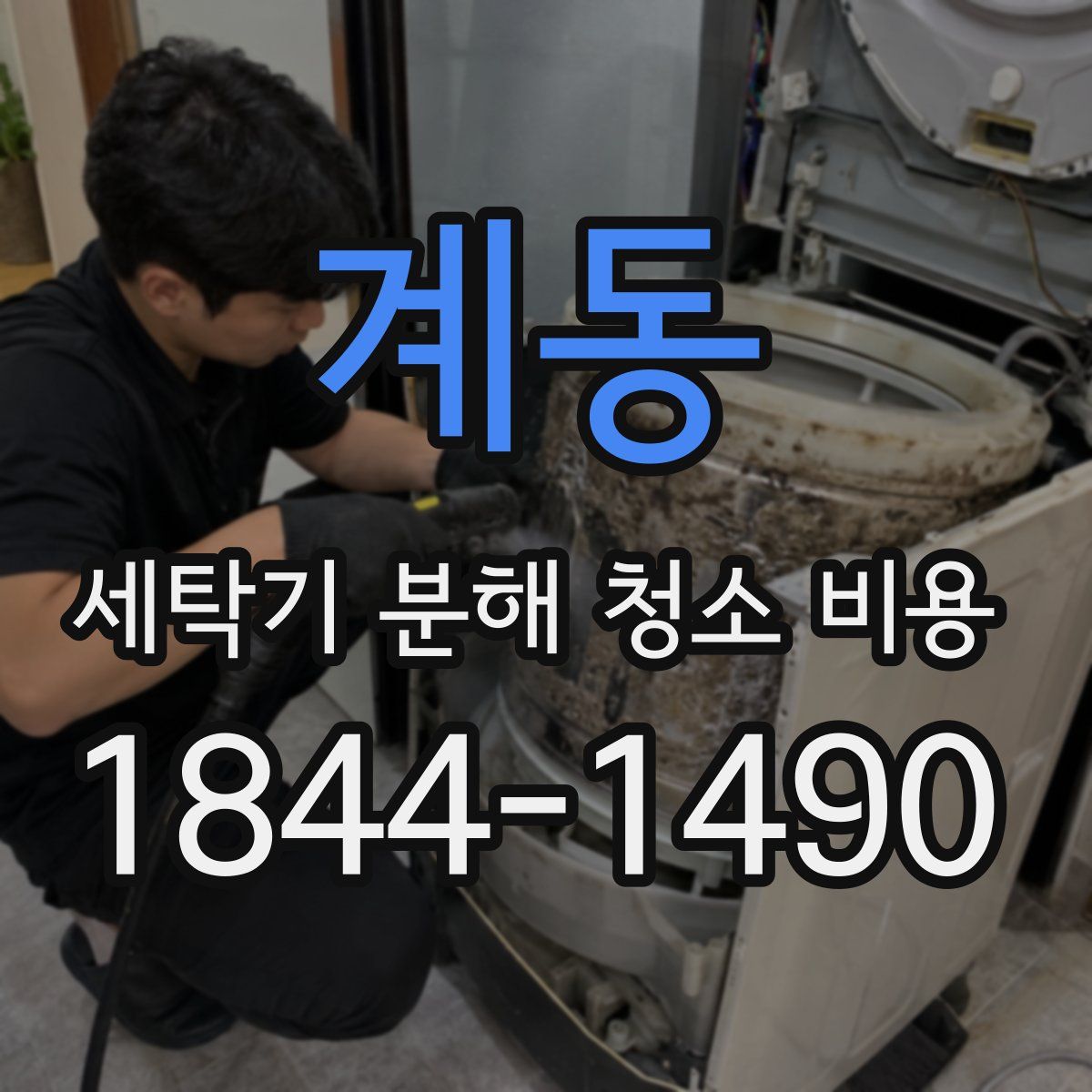 계동 세탁기 분해 청소 비용