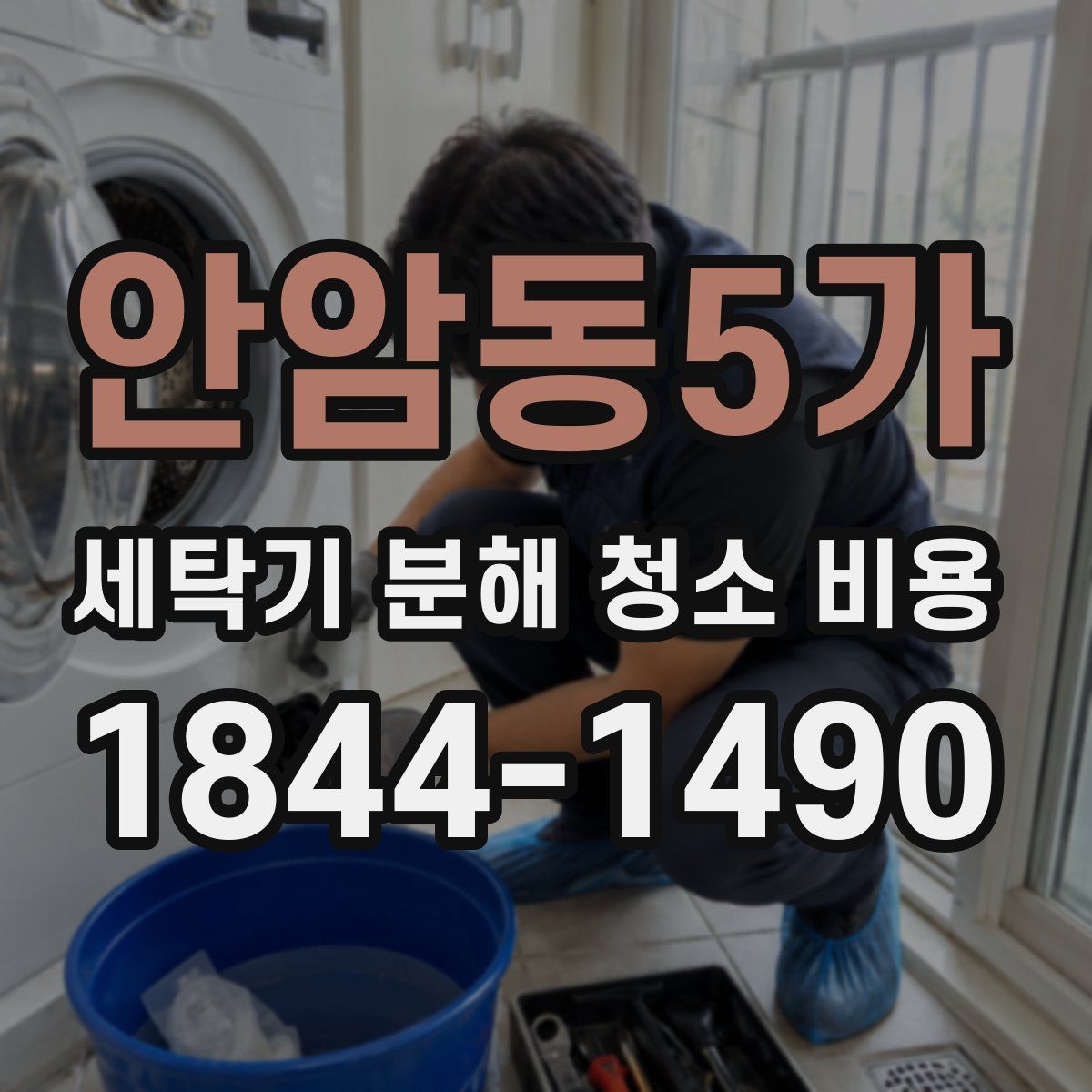 안암동5가 세탁기 분해 청소 비용