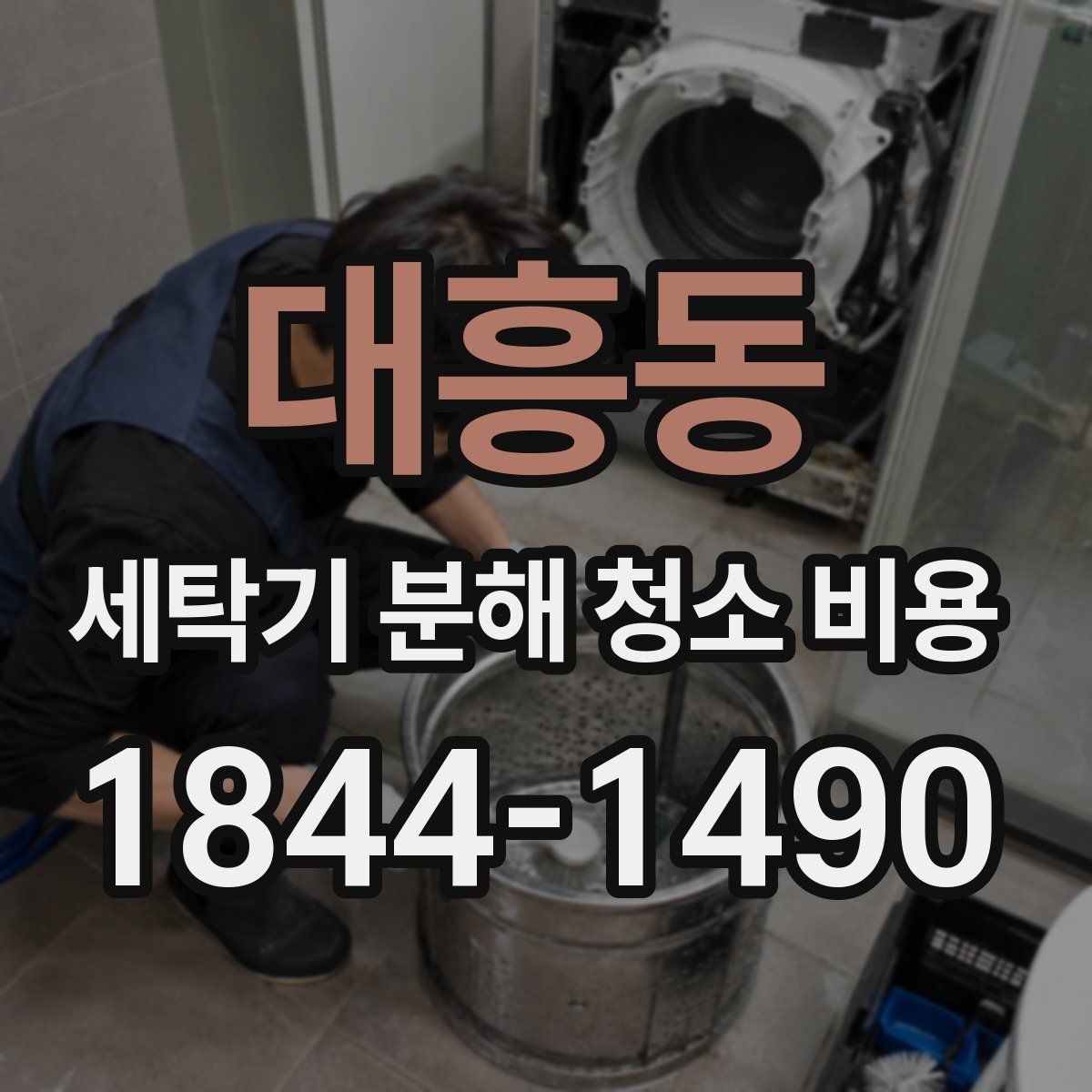 대흥동 세탁기 분해 청소 비용