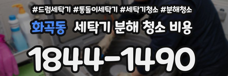 화곡동 세탁기 분해 청소 비용