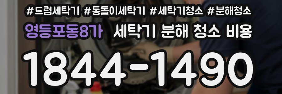 영등포동8가 세탁기 분해 청소 비용