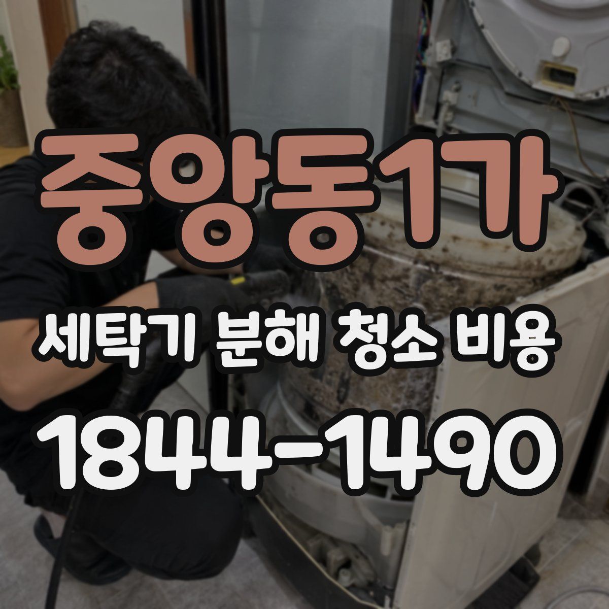 중앙동1가 세탁기 분해 청소 비용