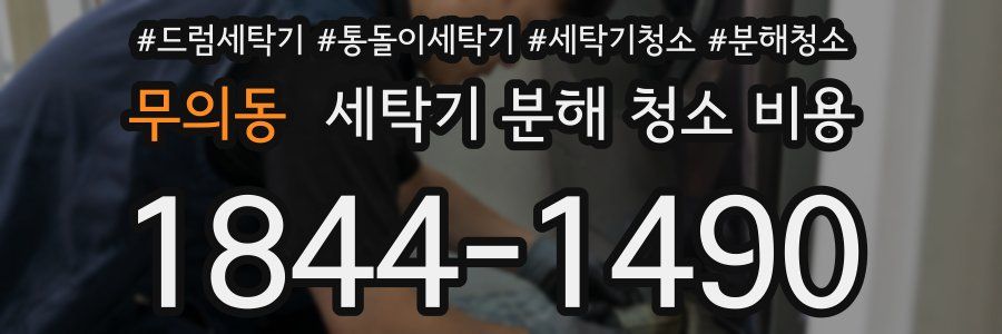 무의동 세탁기 분해 청소 비용