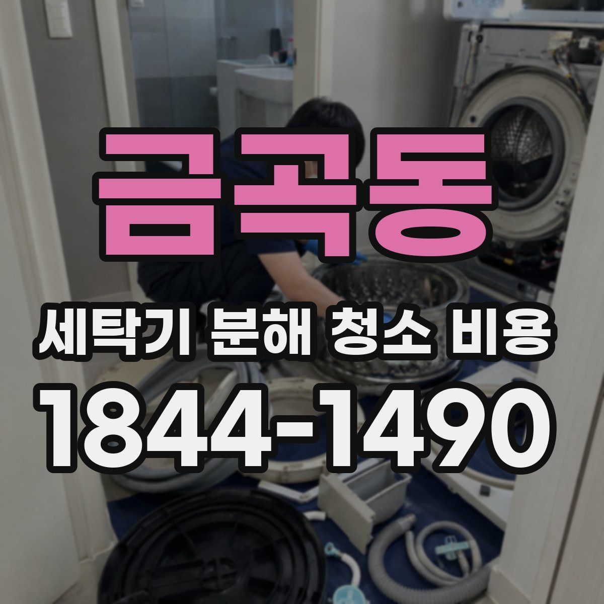 금곡동 세탁기 분해 청소 비용