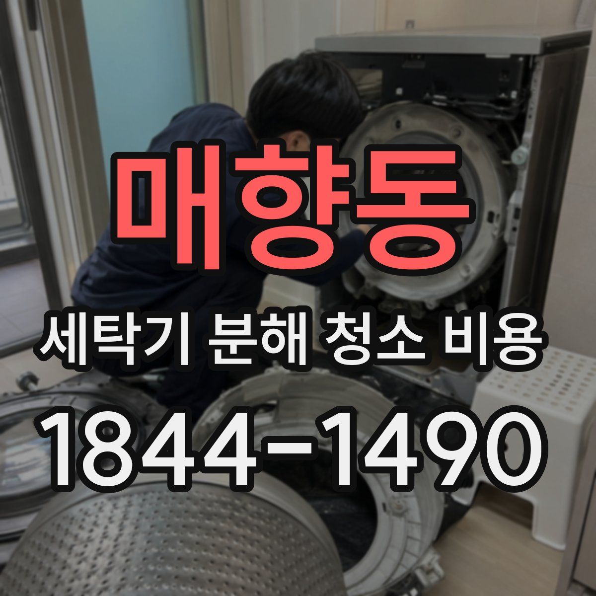 매향동 세탁기 분해 청소 비용