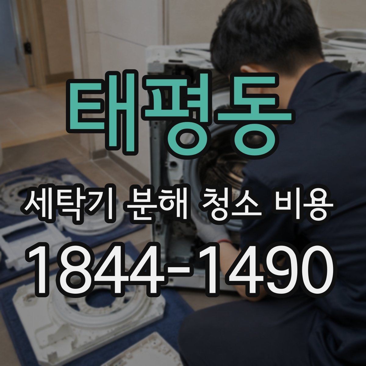 태평동 세탁기 분해 청소 비용