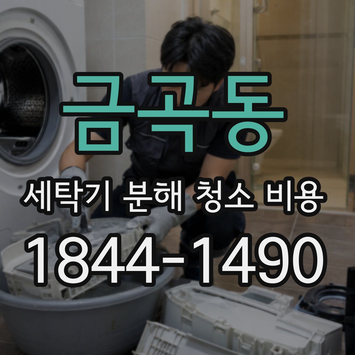 금곡동 세탁기 분해 청소 비용