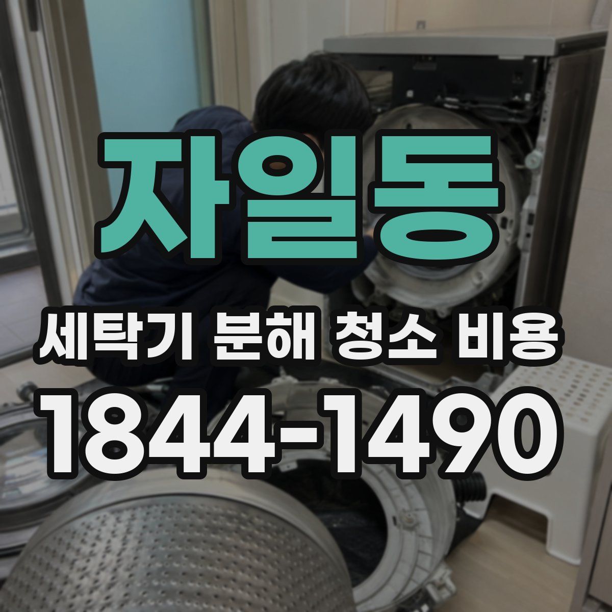 자일동 세탁기 분해 청소 비용