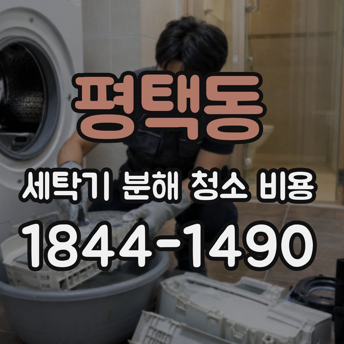 평택동 세탁기 분해 청소 비용