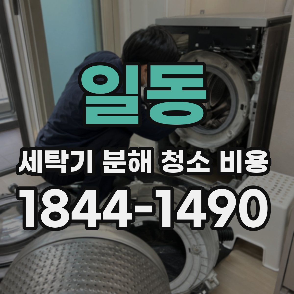 일동 세탁기 분해 청소 비용
