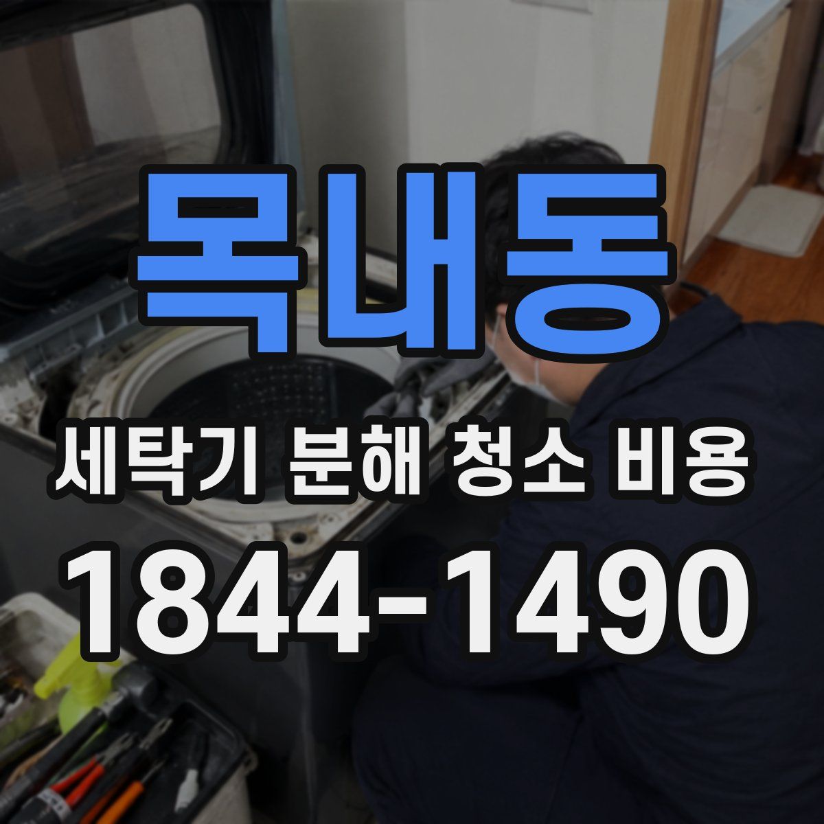 목내동 세탁기 분해 청소 비용