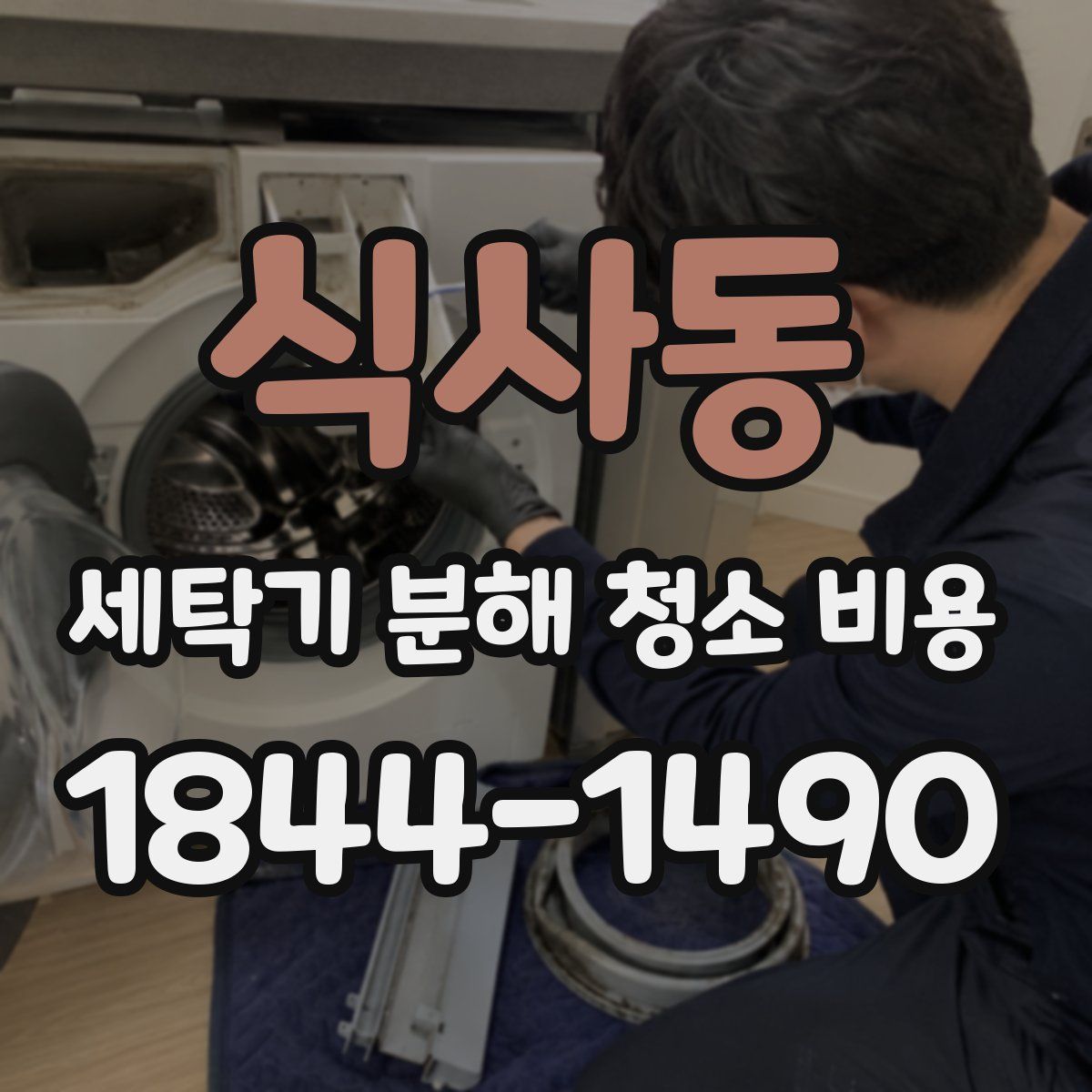 식사동 세탁기 분해 청소 비용
