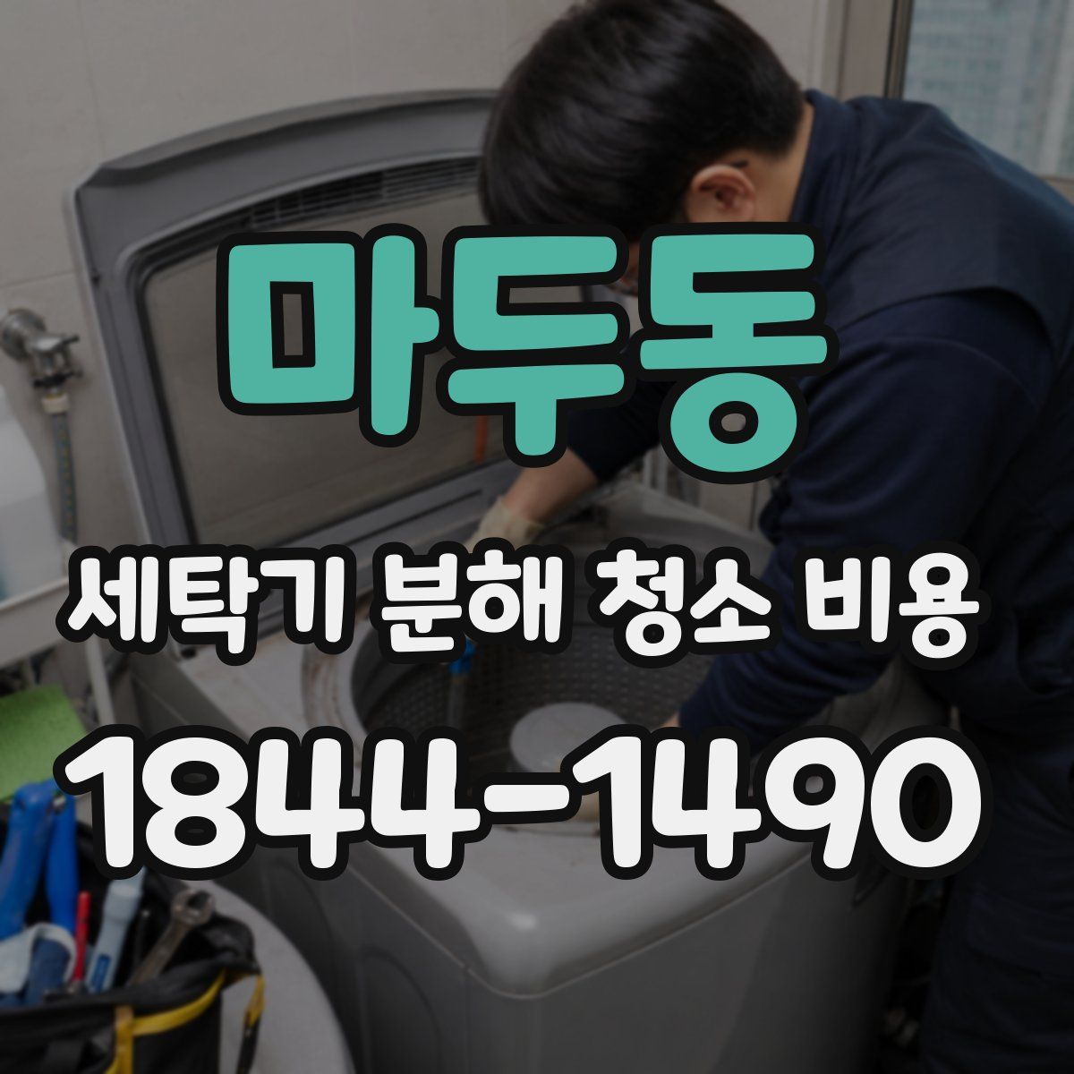 마두동 세탁기 분해 청소 비용