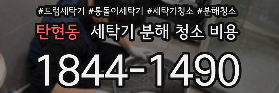 탄현동 세탁기 분해 청소 비용