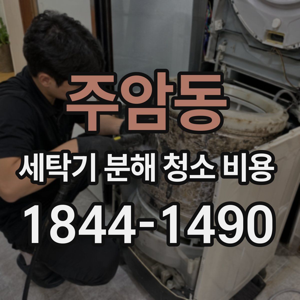 주암동 세탁기 분해 청소 비용