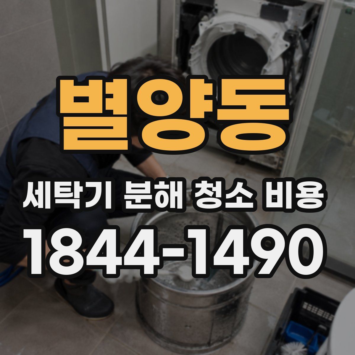 별양동 세탁기 분해 청소 비용