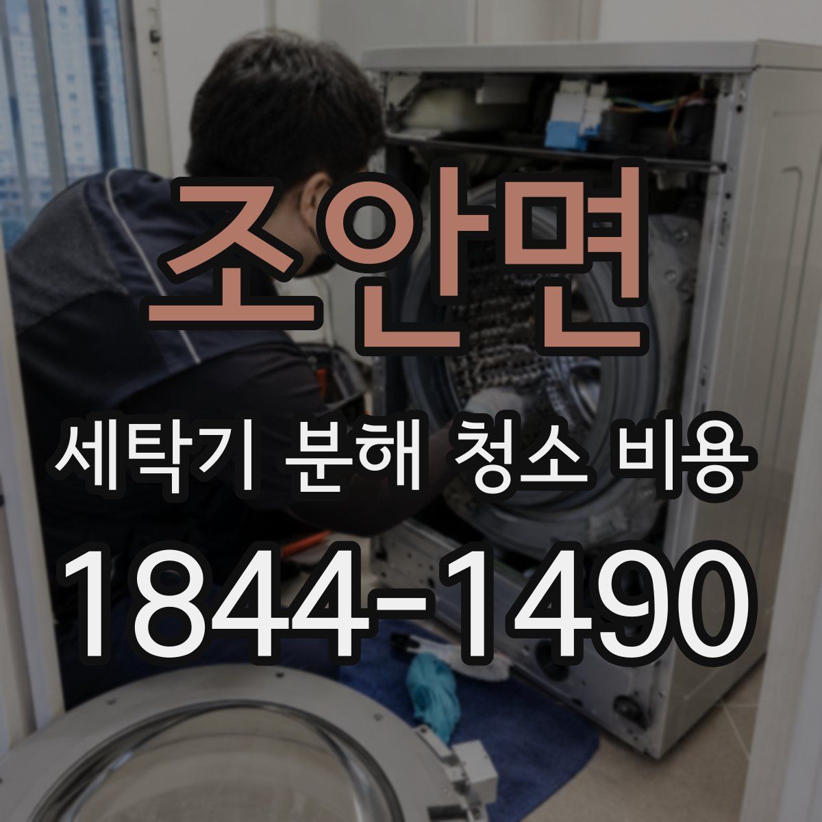 조안면 세탁기 분해 청소 비용