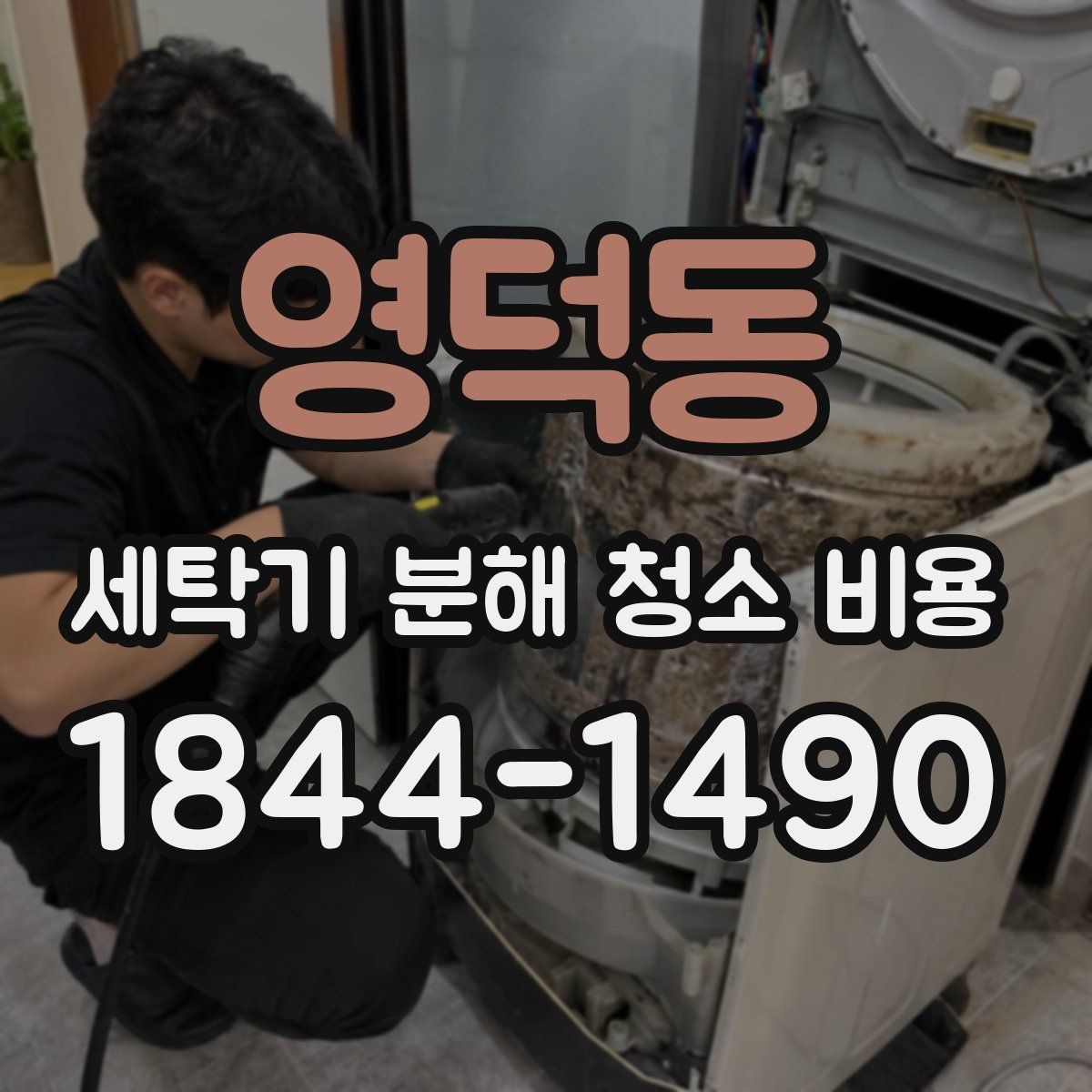 영덕동 세탁기 분해 청소 비용