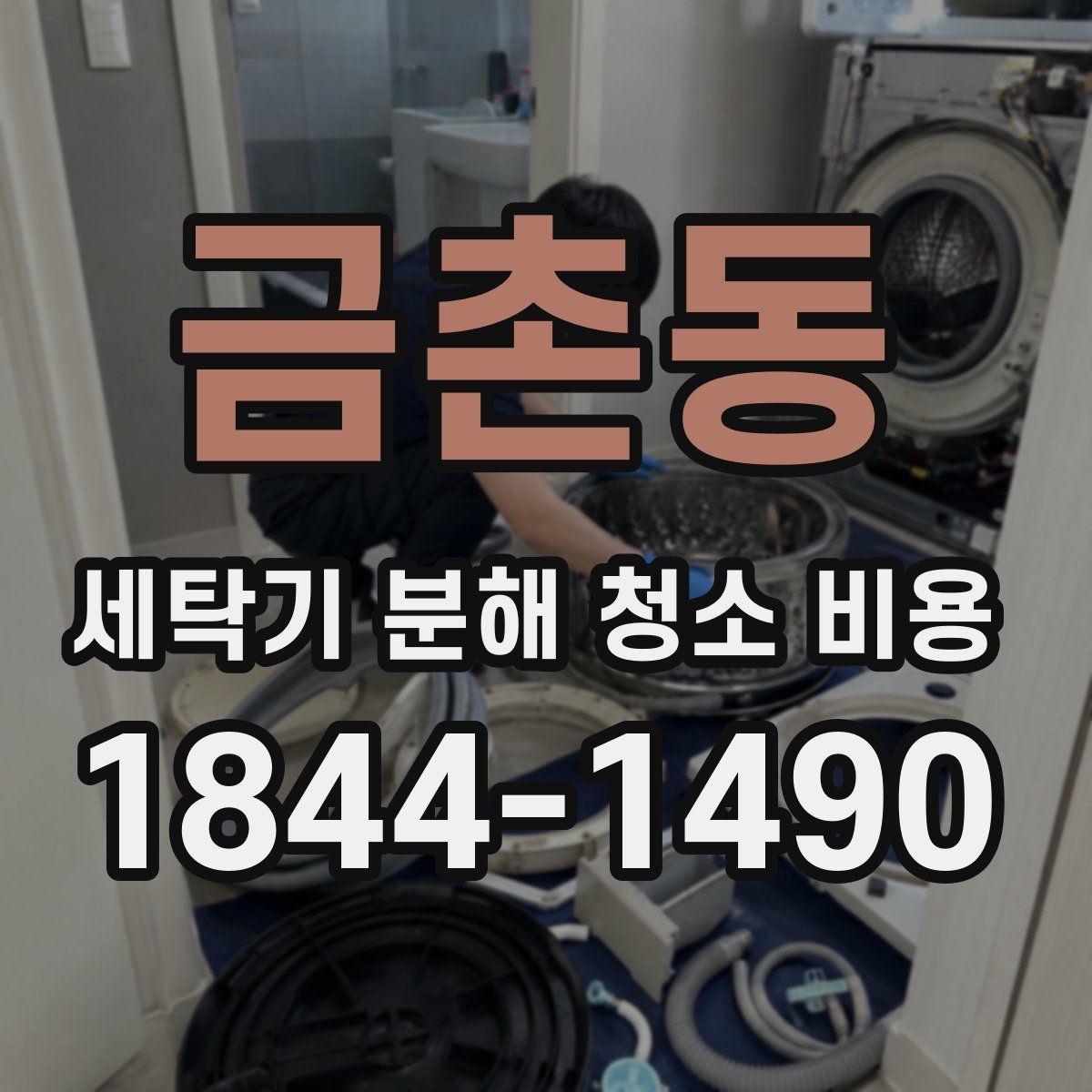 금촌동 세탁기 분해 청소 비용