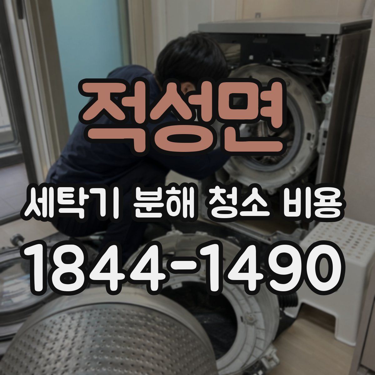 적성면 세탁기 분해 청소 비용