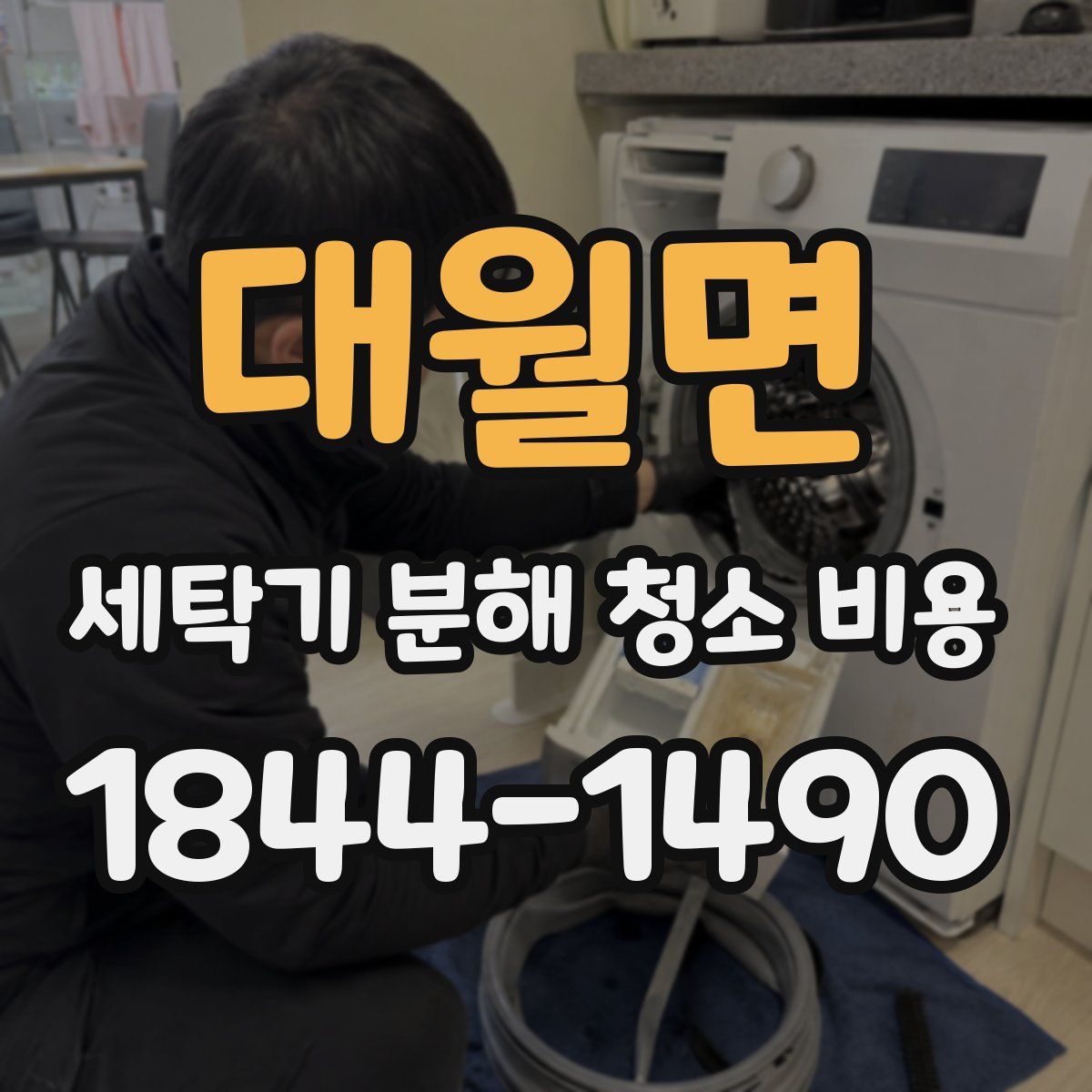 대월면 세탁기 분해 청소 비용