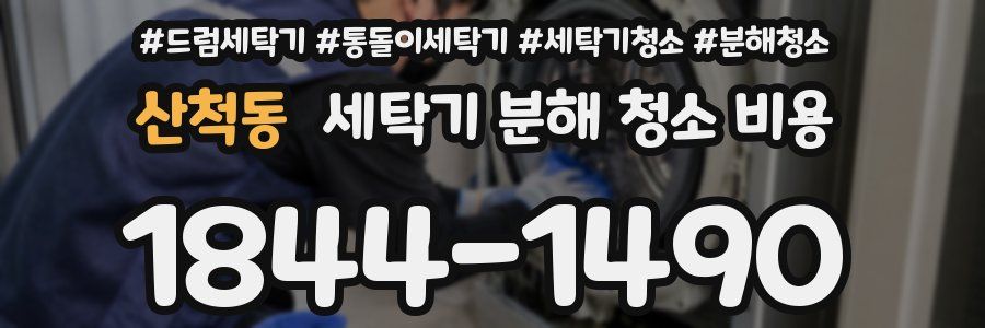 산척동 세탁기 분해 청소 비용