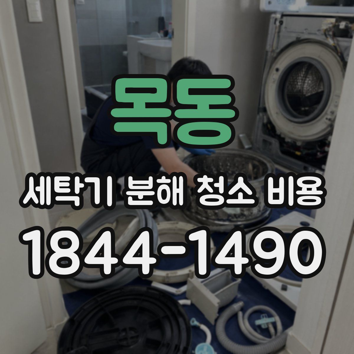 목동 세탁기 분해 청소 비용
