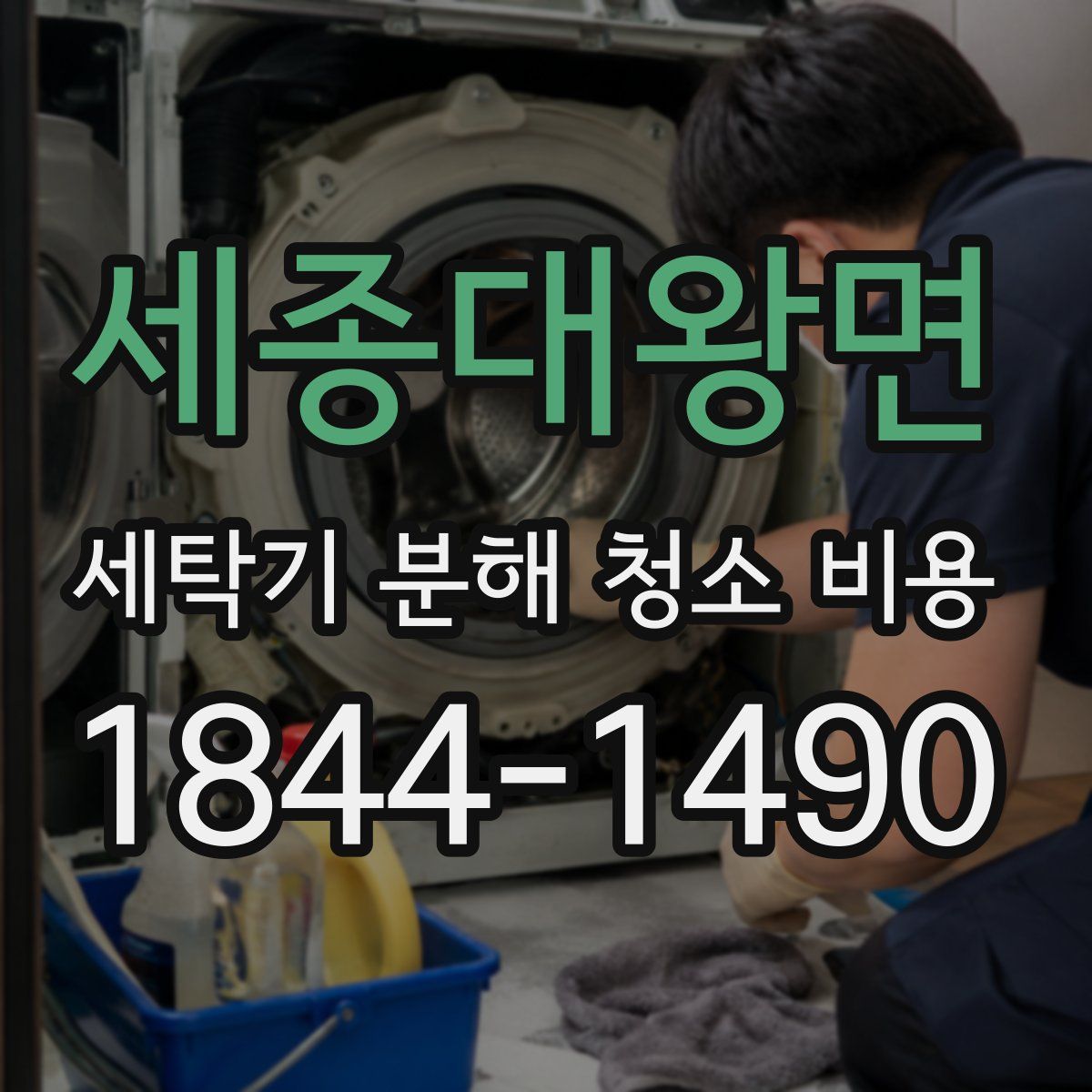 세종대왕면 세탁기 분해 청소 비용